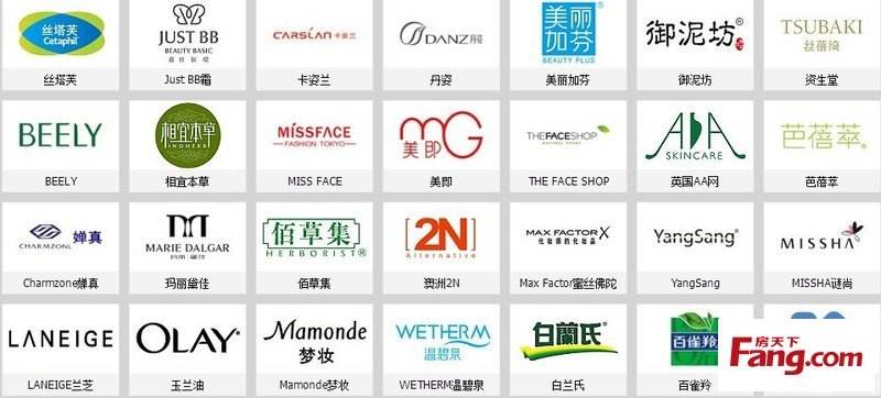 中国化妆品排行榜 前十名品牌有哪些
