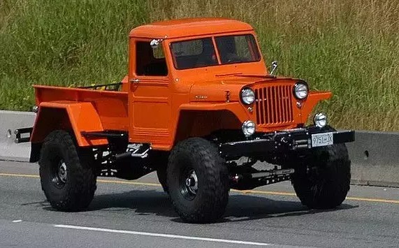 6x6的jeep牧马人皮卡