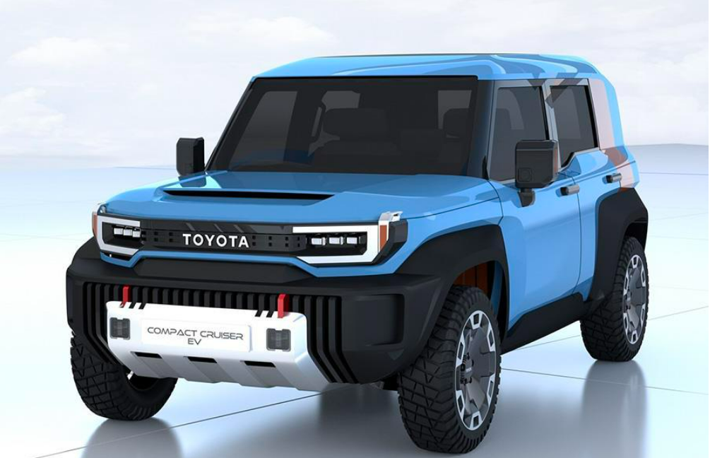 丰田“迷你版”普拉多假想图曝光，预计2024年发布混动和纯电动版本